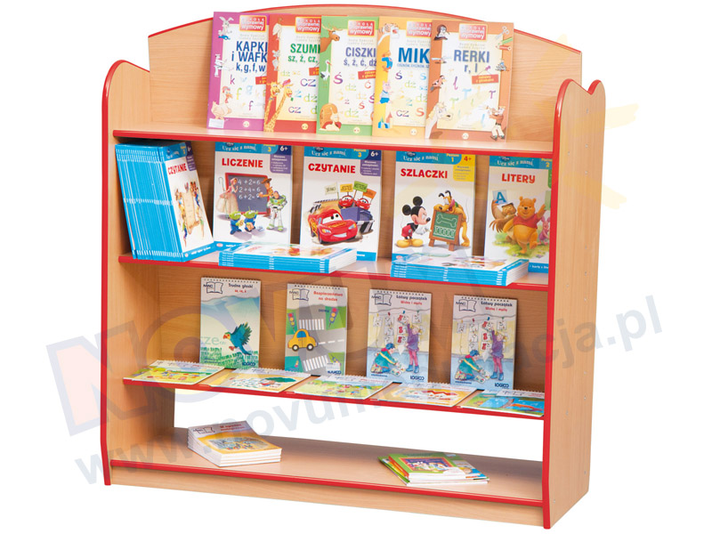 Novum Biblioteczka - czerwona