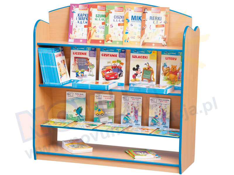 Novum Biblioteczka - niebieska