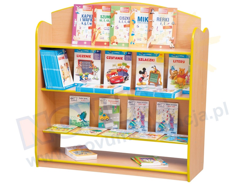 Novum Biblioteczka - żółta