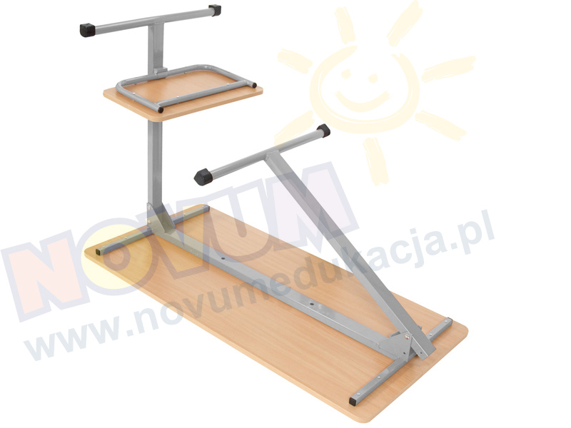 Novum Biurko komputerowe LL 71 cm aluminiowe