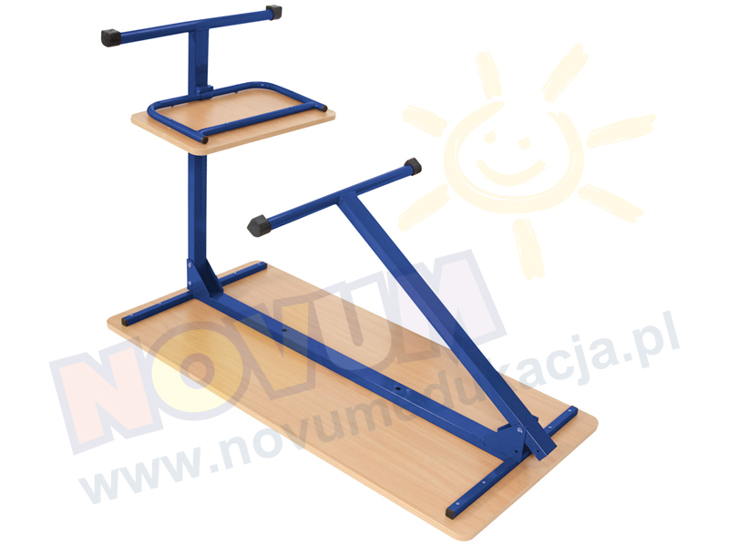 Novum Biurko komputerowe LL 76 cm niebieskie