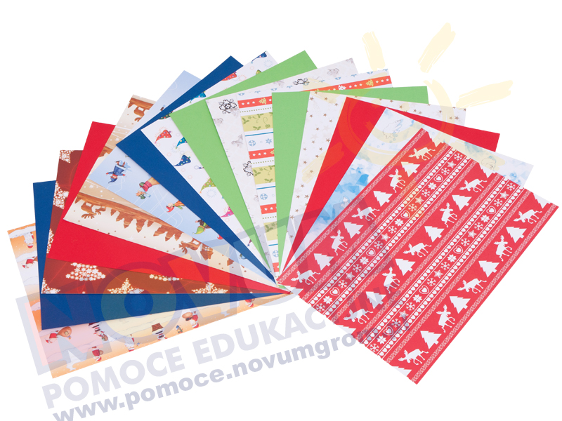 Novum Boże Narodzenie - papier z motywami świątecznymi