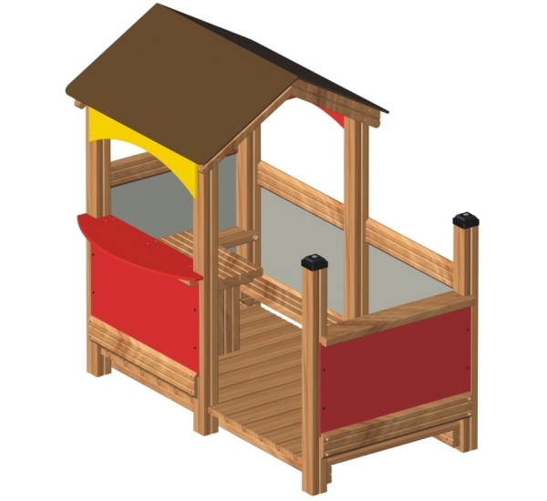 Lars Laj Domek z werandą