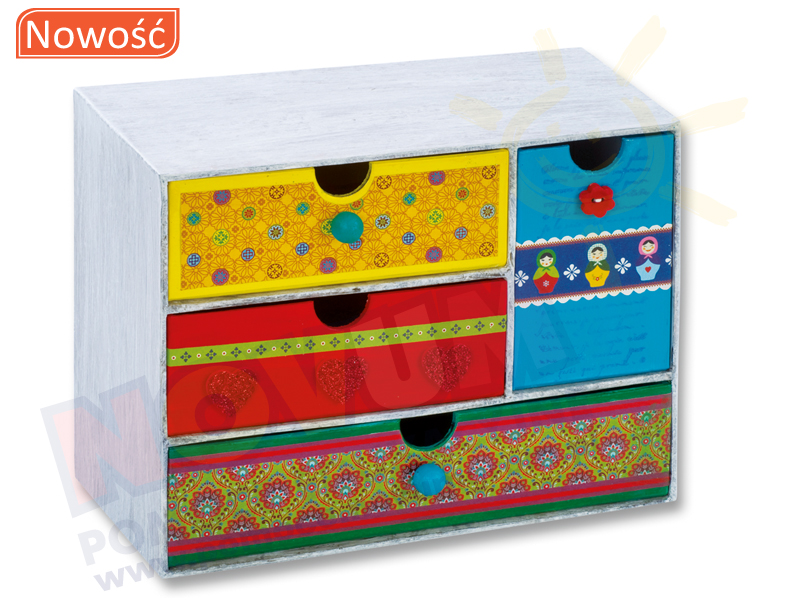 Novum Duża kartonowa komoda