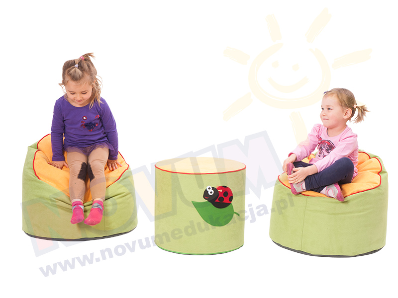 Novum Fotelik z granulatem