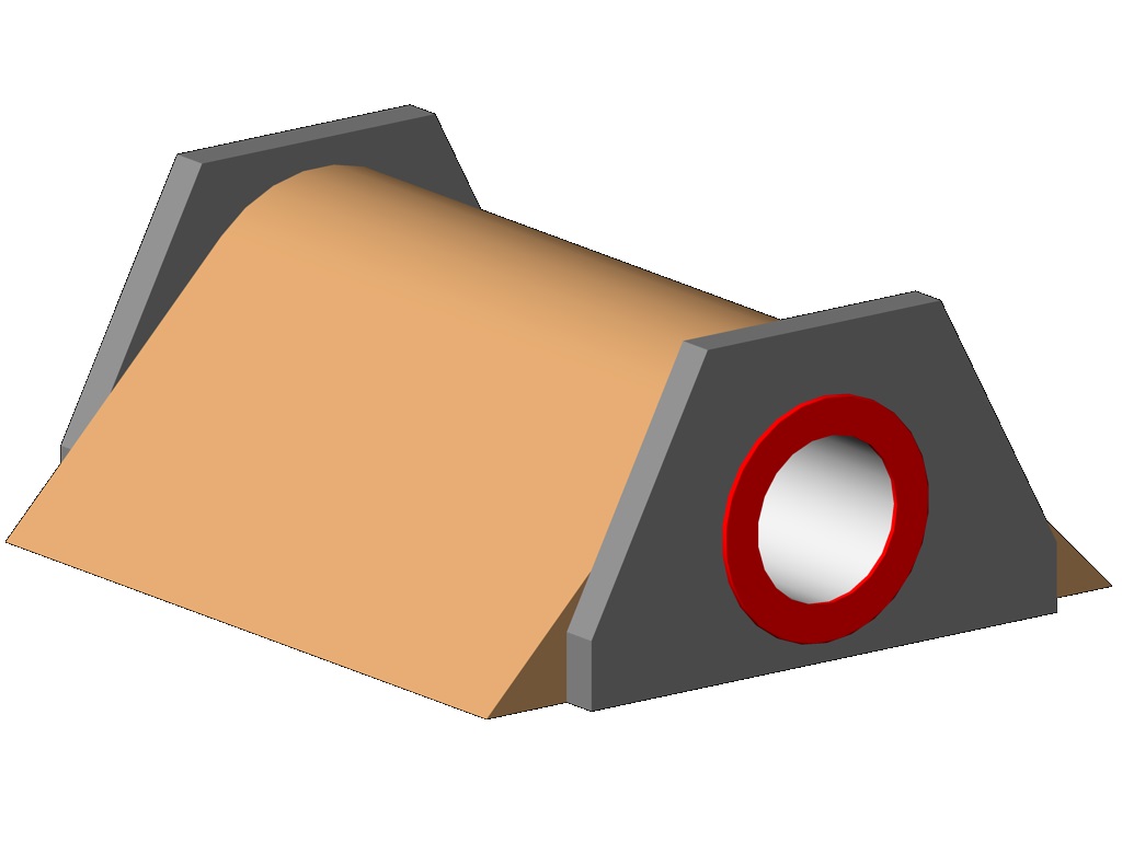 Saternus Górka z tunelem dla psów