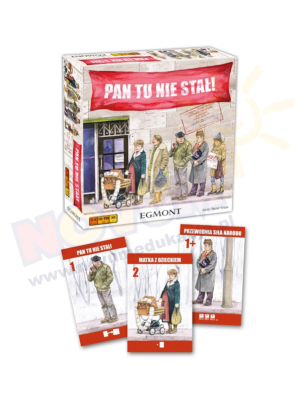 Novum Gra planszowa PAN TU NIE STAŁ!