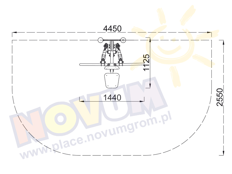 Novum Hula-Hop śr.70cm