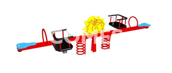 Comes Huśtawka Sprężynowa Śmigło – Wzór „Rodeo Max 2″