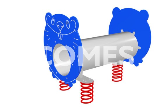 Comes Huśtawka Sprężynowa Śmigło – Wzór „Uszatek”