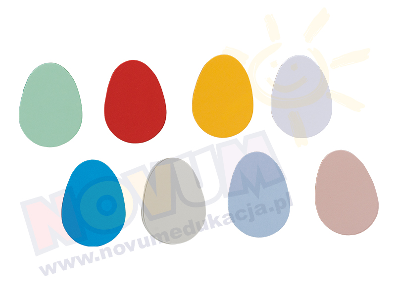 Novum Jajka kartonowe duże 10 cm