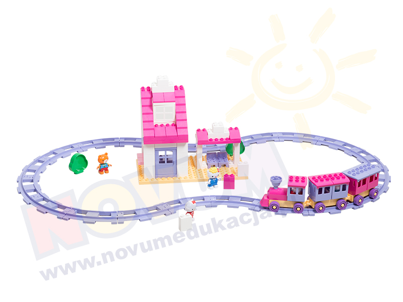 Novum Klocki Stacja Hello Kitty