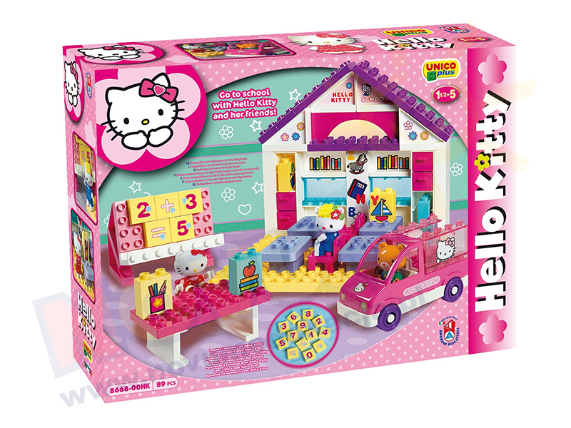 Novum Klocki Szkoła Hello Kitty