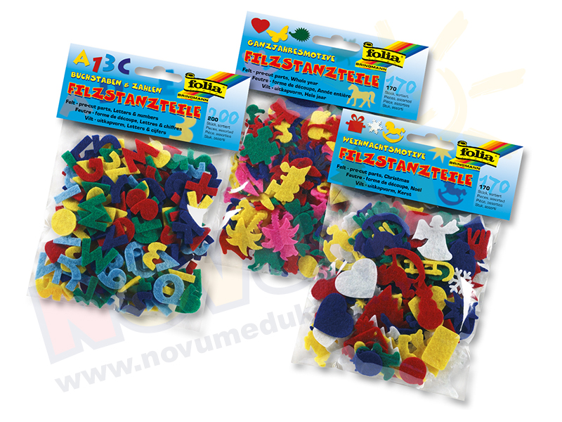 Novum Kolorowe motywy z filcu