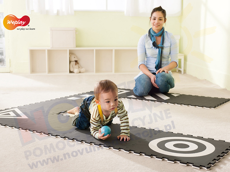 Novum Kreatywna mata 3D czarno-biała