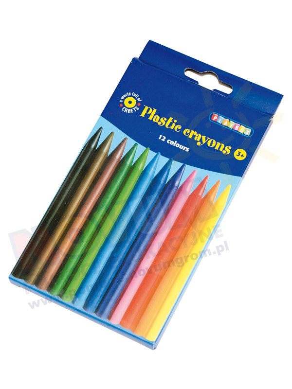 Novum Kredki w plastikowej osłonce 12 szt.