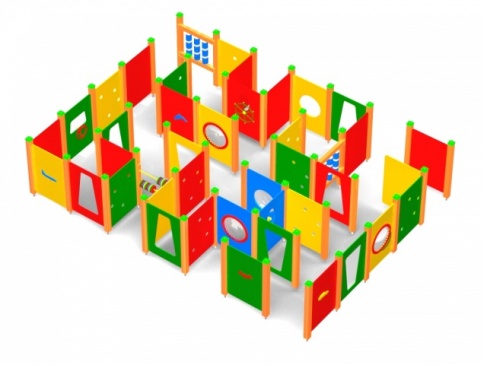 Elmo Place Zabaw Labirynt 002