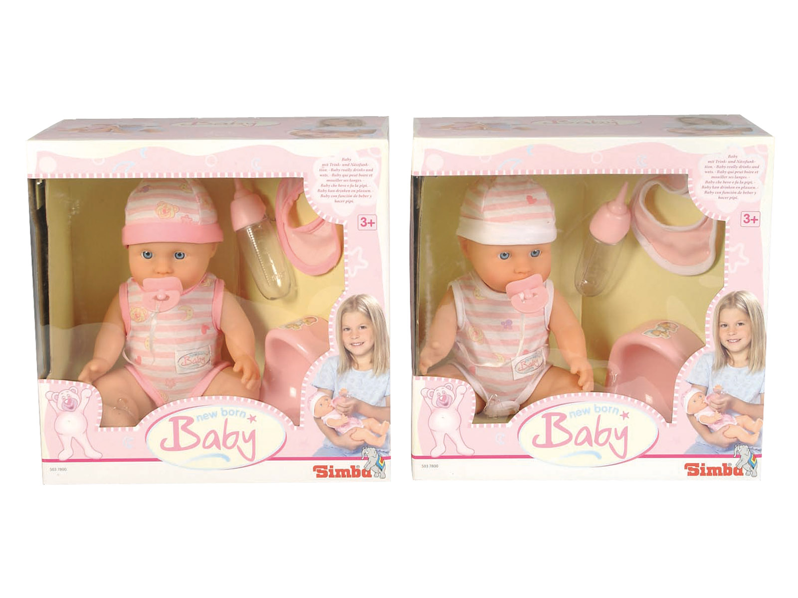 Novum Lalka mini new born baby