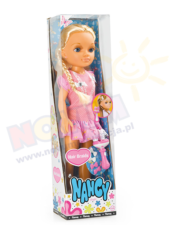 Novum Lalka Nancy z plecionymi włosami