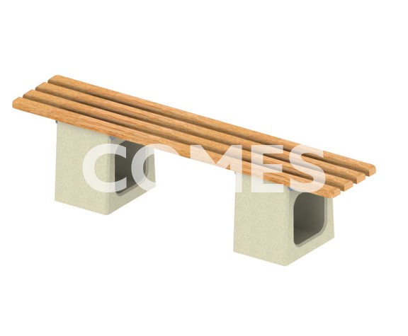 Comes Ławka Betonowa bez Oparcia „Elegant”