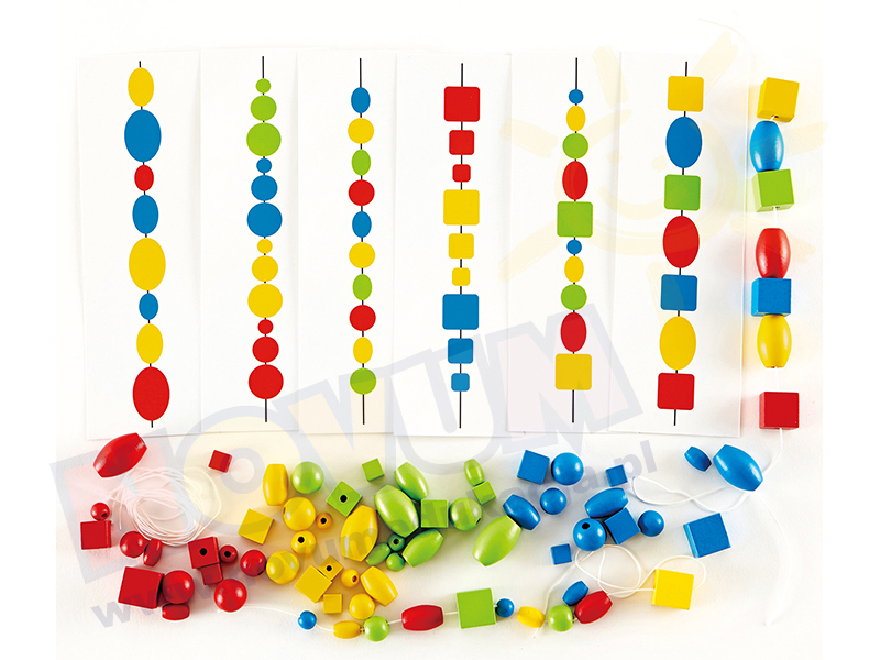 Novum Logiczna układanka koraliki