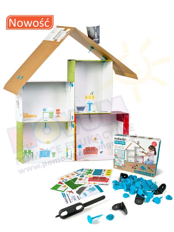 Novum MAKEDO Zestaw dom dla lalek.