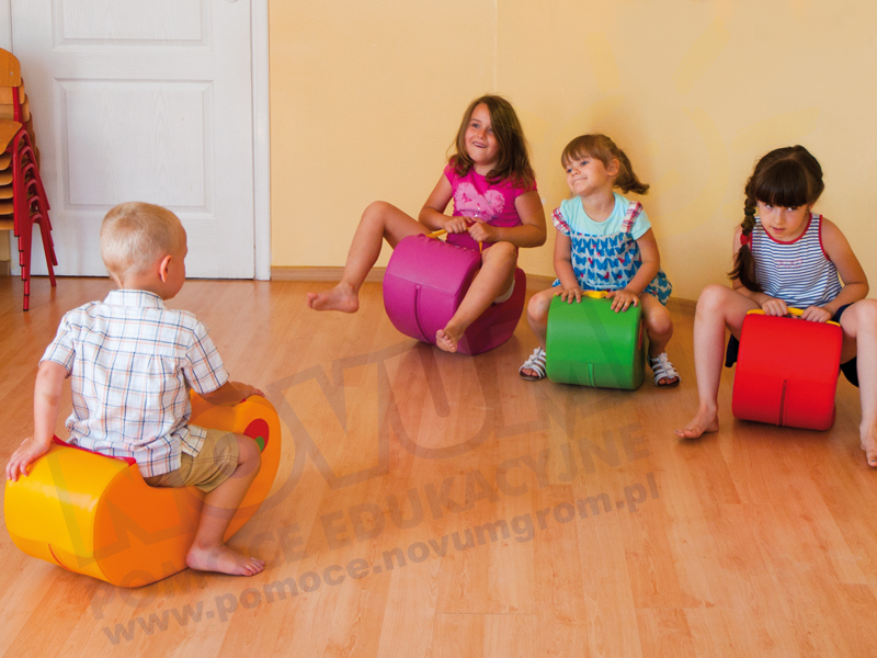 Novum Mały bujak - fasolka - różowy