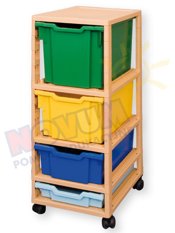 Novum Mały pojemnik G - segment - przezroczysty