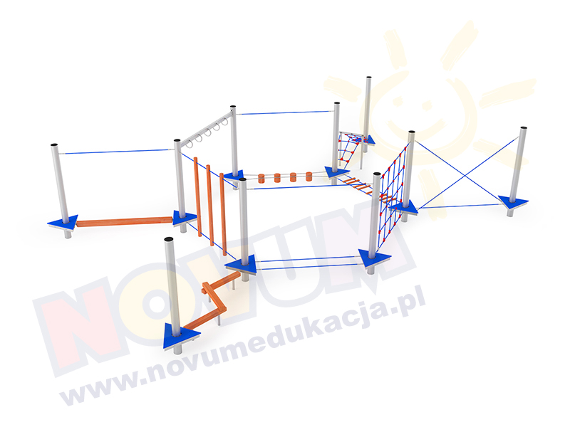 Novum Mini Park linowy 7
