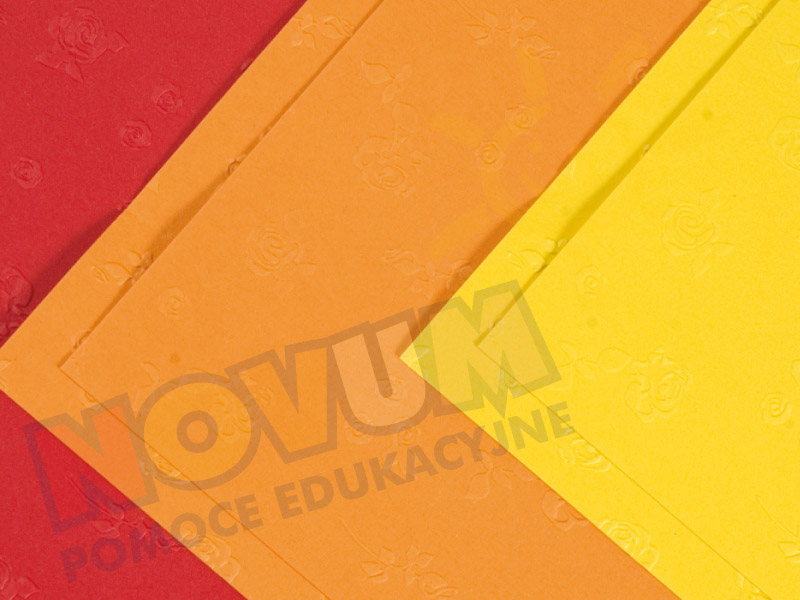 Novum Papier z tł. wzorem "Kwiatki"