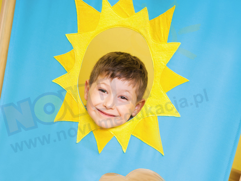 Novum Parawan - wysoki - słońce