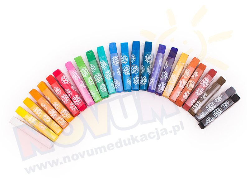 Novum Pastele suche 12 kolorów