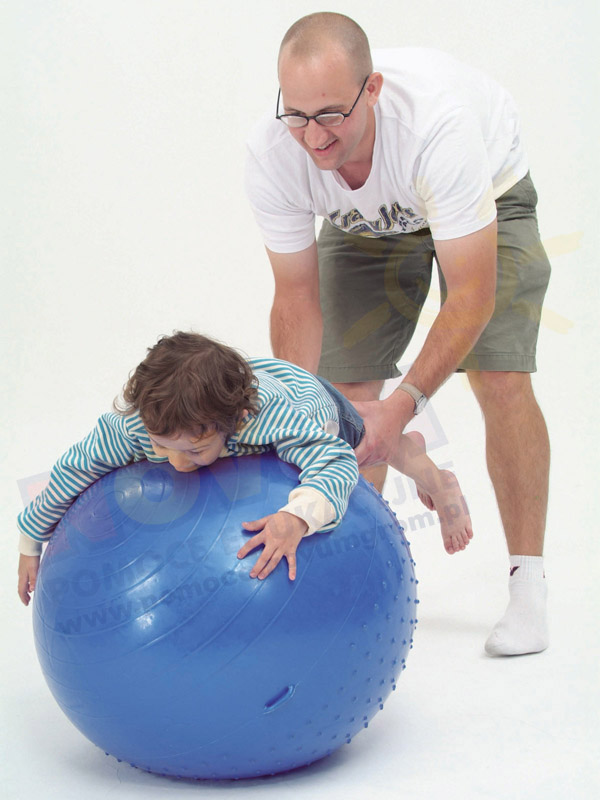 Novum Piłka do masażu z wypustkami