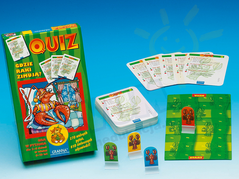 Novum Quiz gdzie raki zimują?