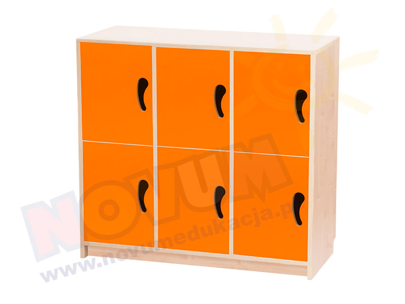 Novum Regał N z 6 wnękami