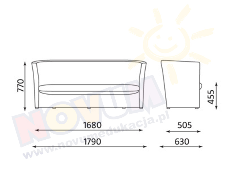 Novum Sofa Club Trio