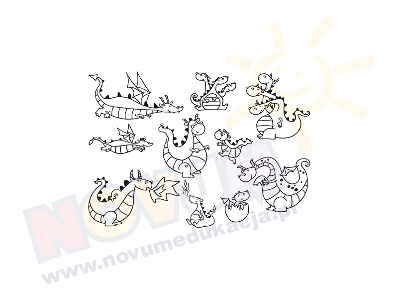 Novum Stemple - smok