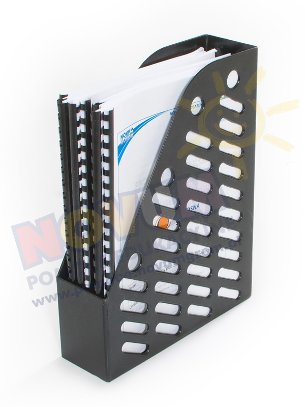 Novum Stojak do książek - czarny