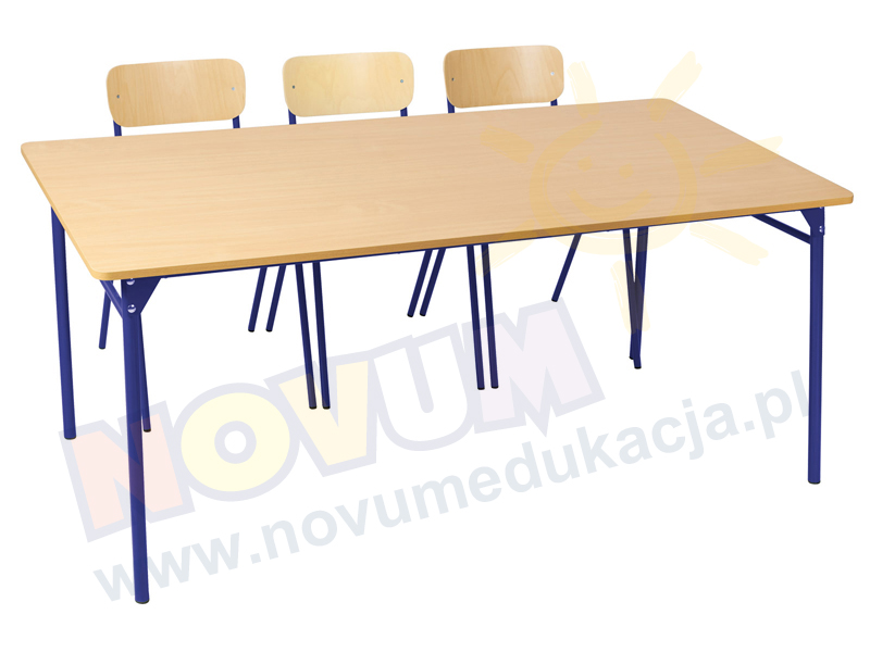 Novum Stół LT3 64 cm - niebieski