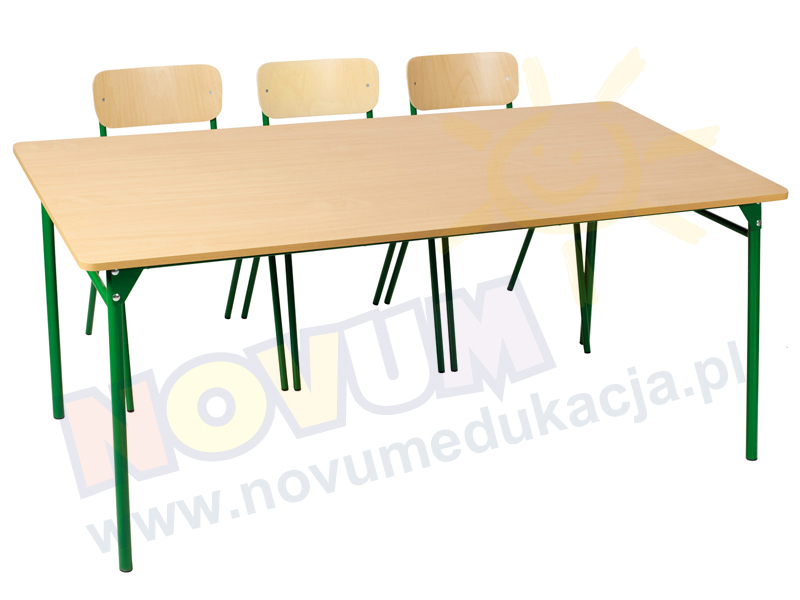 Novum Stół LT3 71 cm - zielony