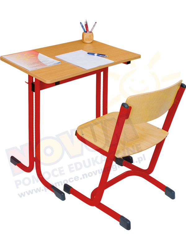 Novum Stolik poj. MST 64 czerwony