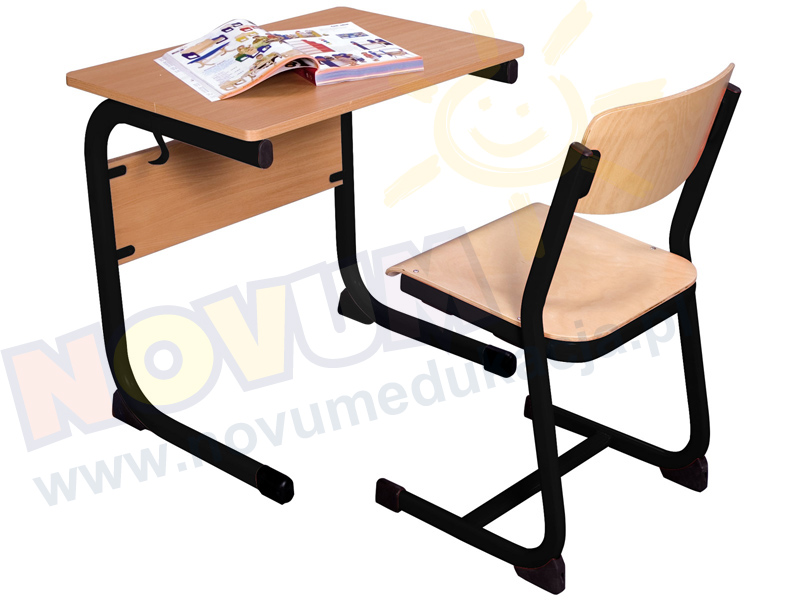 Novum Stolik poj. typ LT 59 - żółty