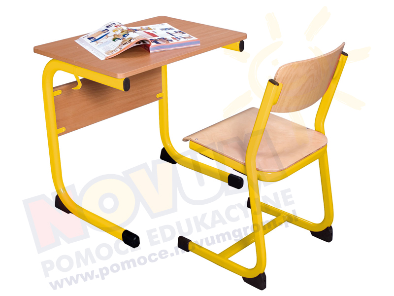 Novum Stolik poj. typ LT 71 - żółty