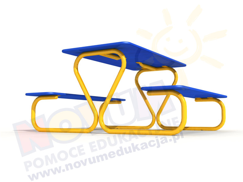 Novum Stolik z ławkami "mikrus"