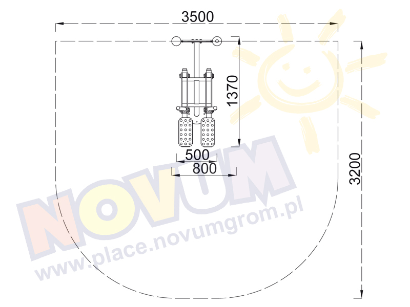 Novum Super Kiks śr.22cm