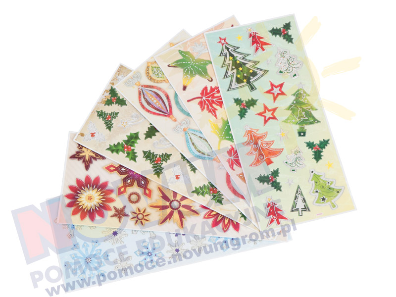 Novum Święta I - naklejki 3D