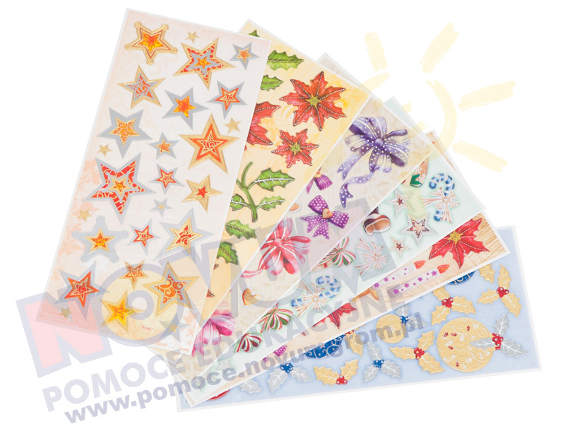 Novum Święta II - naklejki 3D