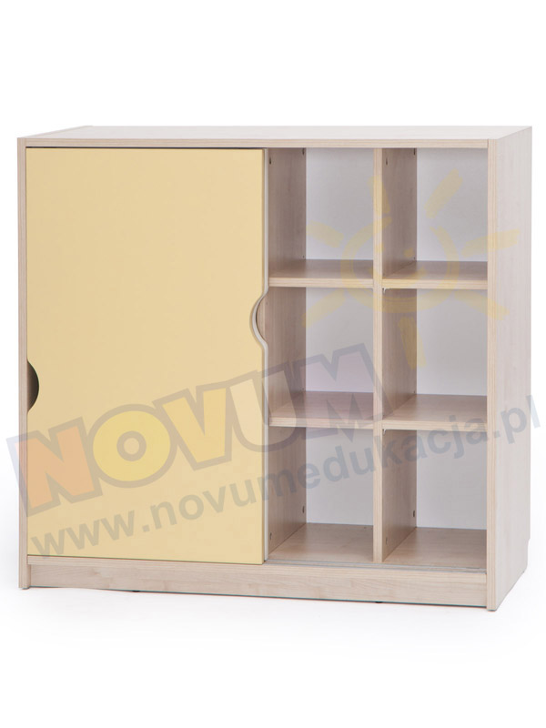 Novum Szafka Feria z przesuwnimi drzwiami Średnia