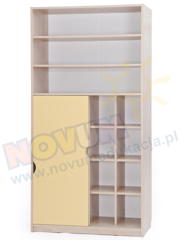 Novum Szafka Feria z przesuwnimi drzwiami Wysoka