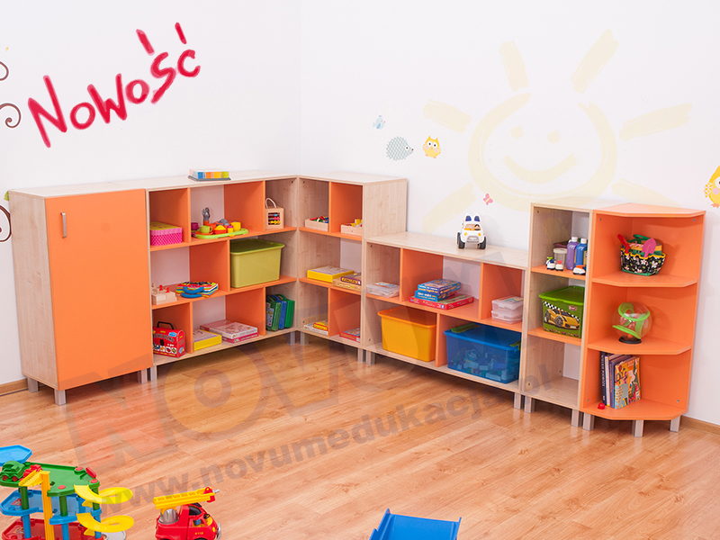 Novum Szafka Intercolor pomarańczowa